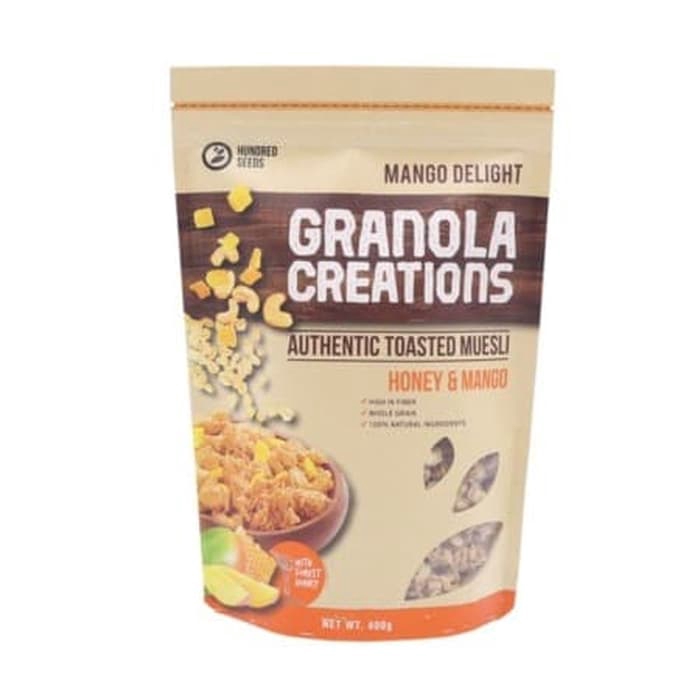 

HUNDRED SEEDS - GRANOLA CREATIONS HONEY AND MANGO 400GR