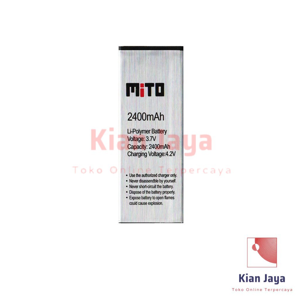 Baterai Mito A17 Fantasy X BA-000135 BA00135 Original OEM Batrai Batre Battery Hp Ori