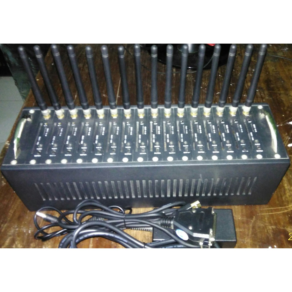 Modem Pool LEKA 16 Port QP-169 USB Seken