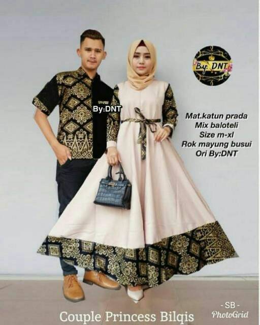 GROSIR COUPLE PRINCESS BILQIS