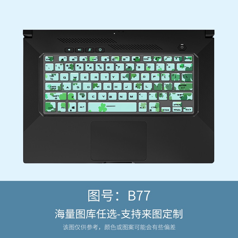 Film Pelindung Debu Keyboard Motif Kartun Bunga Untuk ASUS TUF Dash F15 FX516P FX516PM FX516PR Fx516 2021 GU603HM Gv30Pm Zhye Roqg1