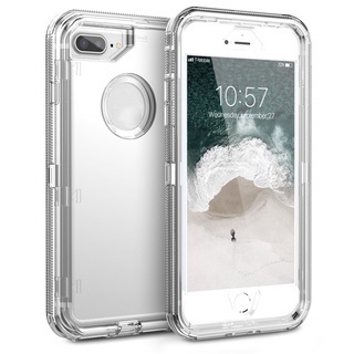 Case Armor Translucent Shockproof Cover iPhone 13 12 11 Pro MAX X XR XS MAX 6 6S 7 8 Plus