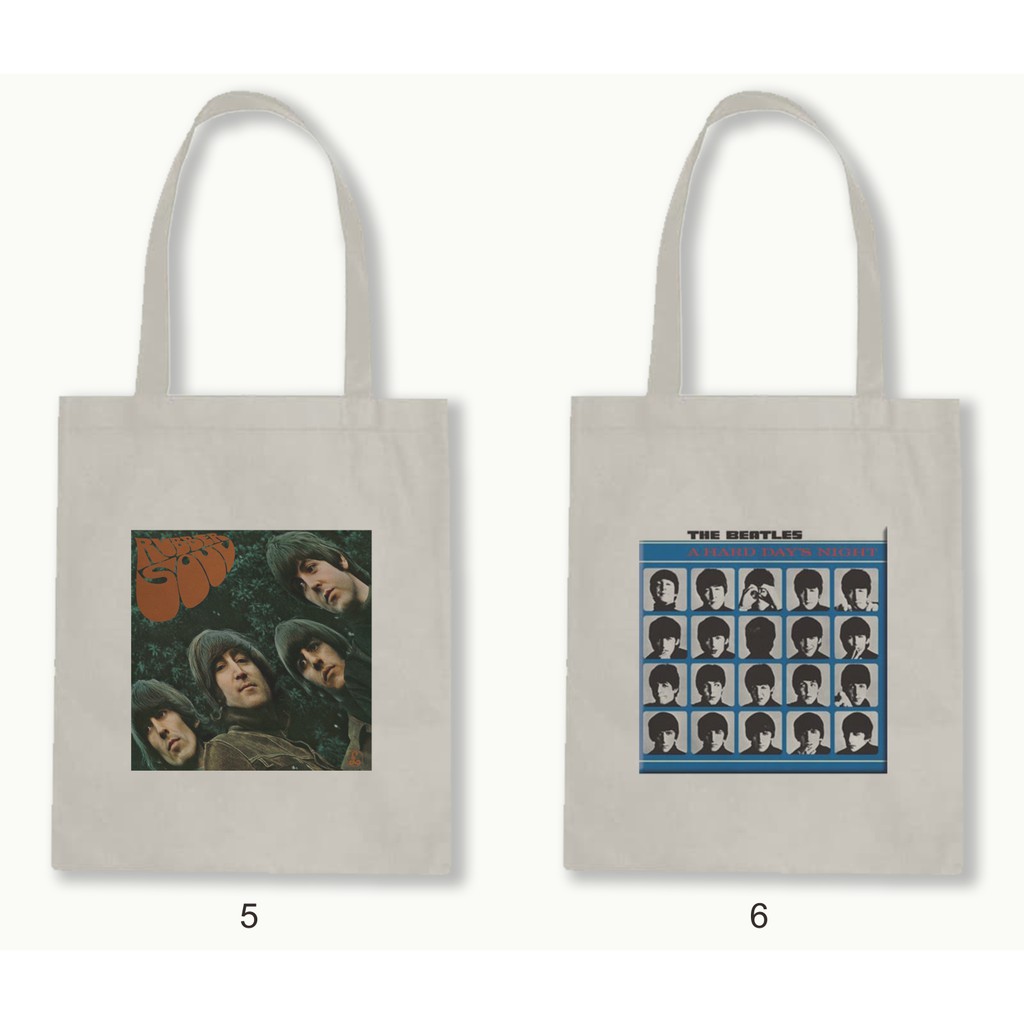 TOTE BAG RESLETING - THE BEATLES series.02