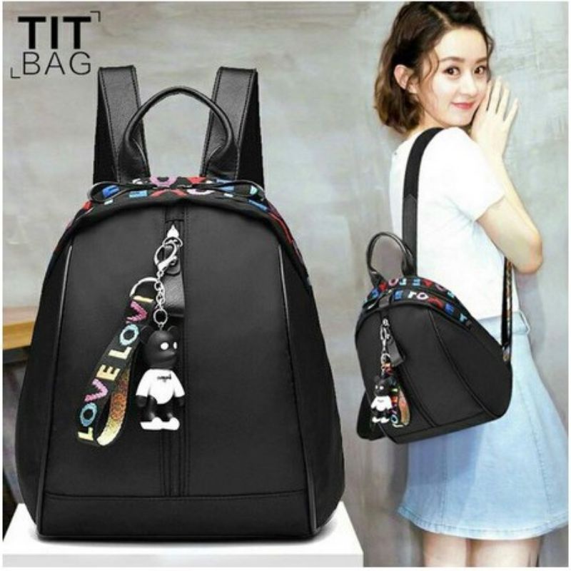 ✨NAGIHI✨ TAS LOVE LOVE - Backpack Micro Tas Ransel Fashion/ TAS KOREA