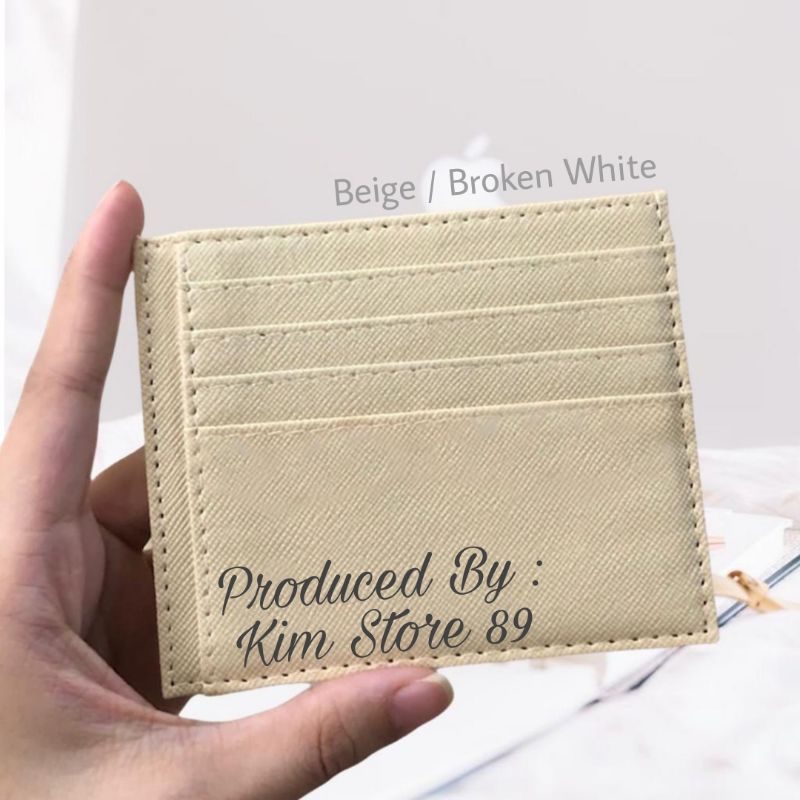 Dompet kartu tipis pria dan wanita slim card holder 10 slot kartu + 1 slot uang keren TERMURAH