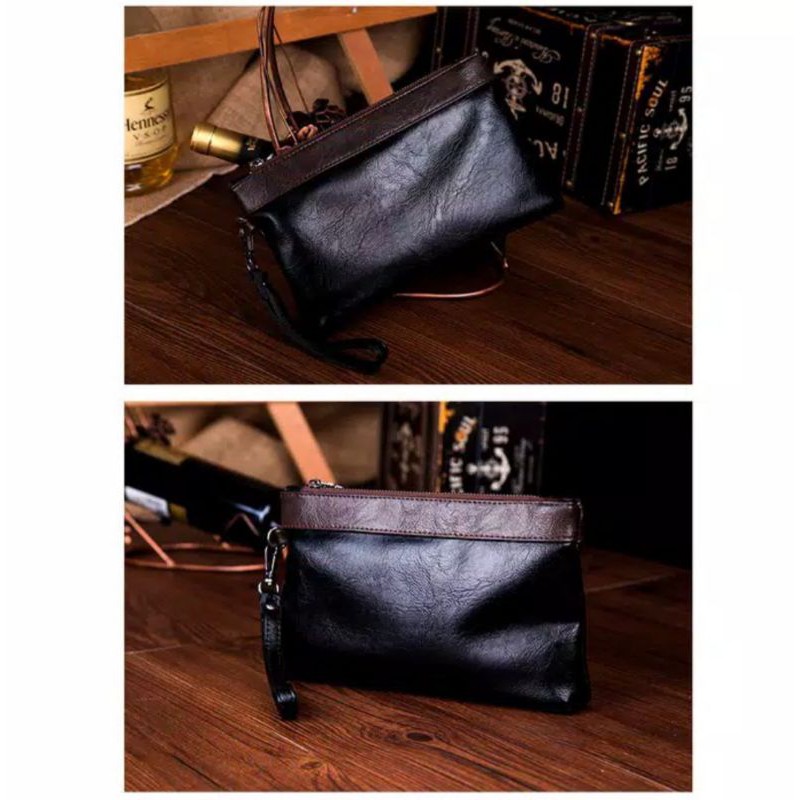 TAS TANGAN DOMPET PRIA WANITA / CLUTH HANDBAG IMPORT