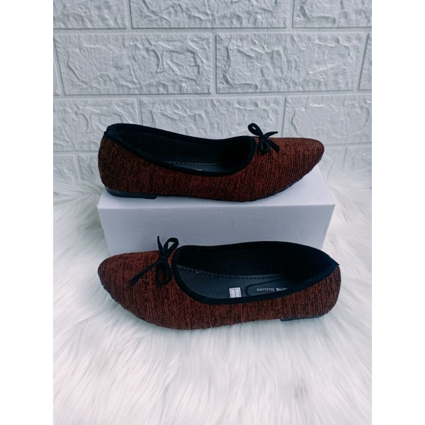 FLATSHOES WANITA TERBARU FLAT SHOES SIMPLE KEKINIAN SEPATU BALET WANITA FASHION SALE