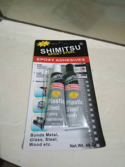 Lem besi campur shimitsu lem epoxy steel