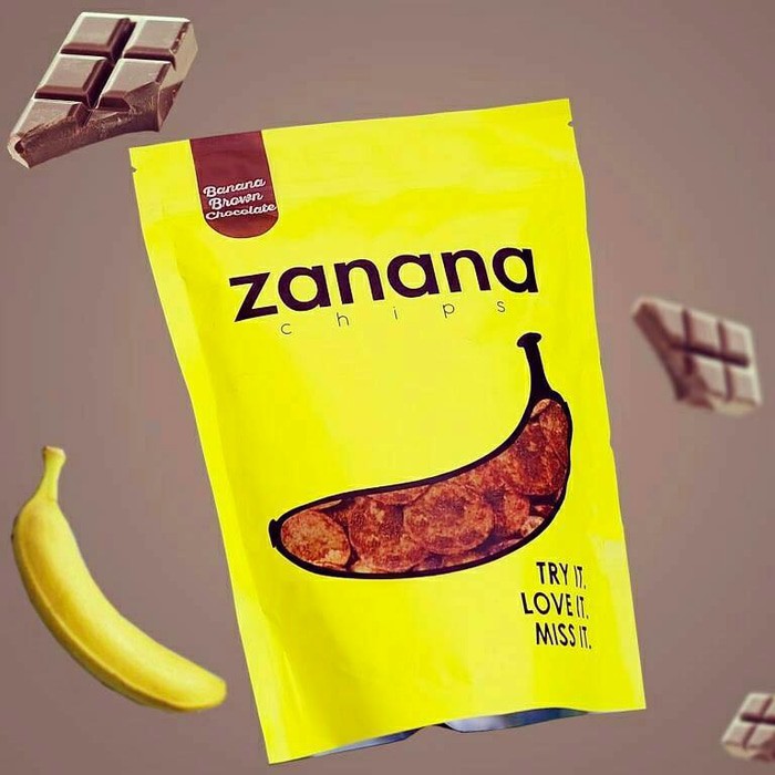 ZANANA CHIPS keripik pisang