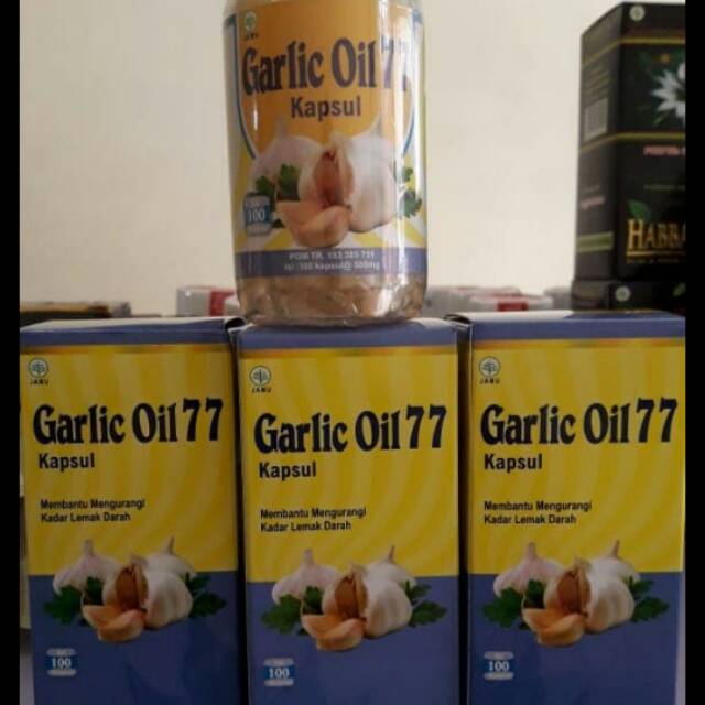 

Garlic Oil 77 isi 100kasul // Ekstrak bawang putih // Minyak Bawang Putih