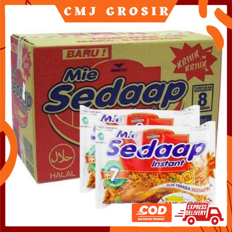 

GROSIR [1 DUS] SEDAAP MIE GORENG DUS ISI 40 PCS
