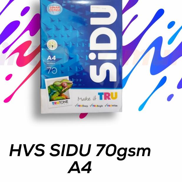 

✧ Kertas HVS 70 gram SIDU A4 ⅍