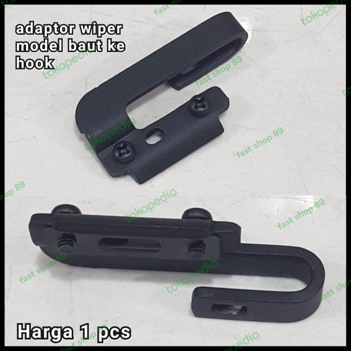 ADAPTOR WIPER GAGANG BAUT KE MODEL HOOK KAIT tambahan utk arm baut