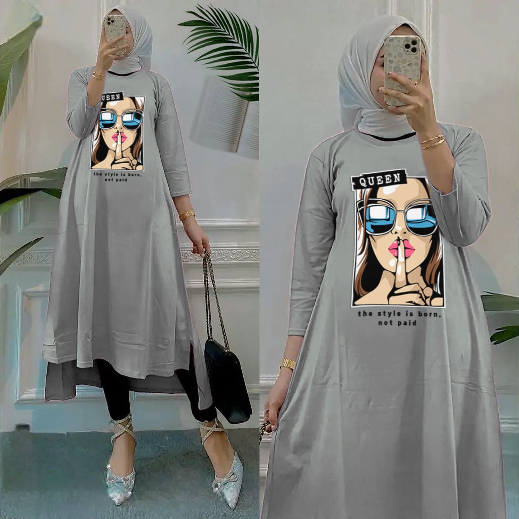 VF - Gamis Queen Midi Dress Muslimah Dewasa