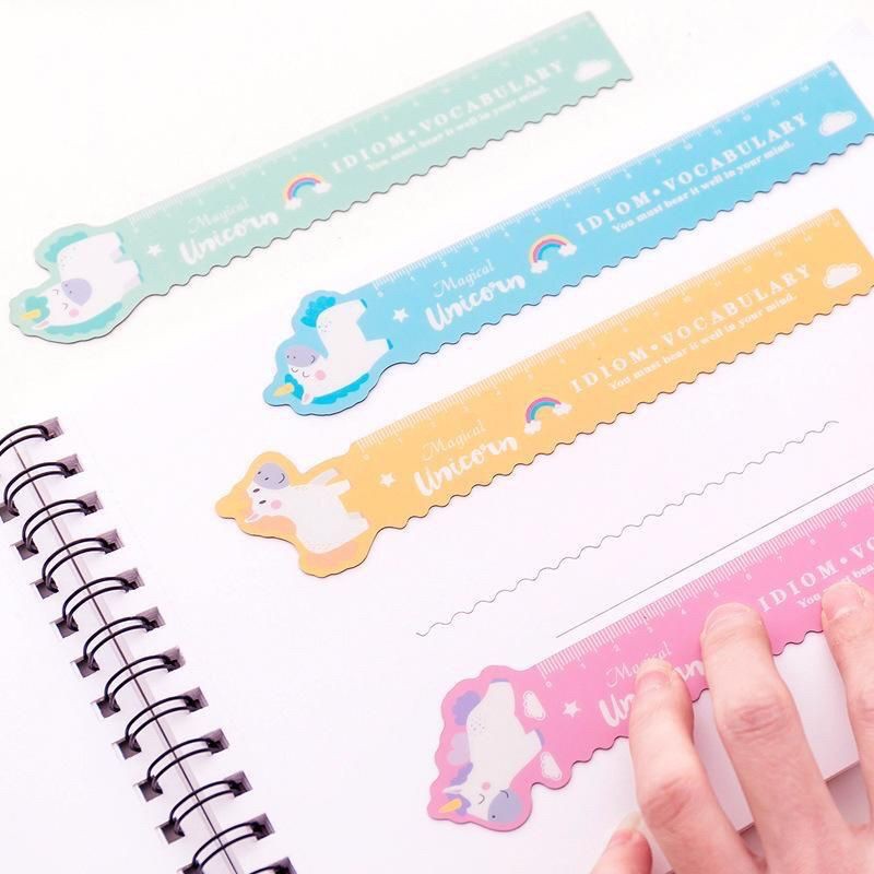 

PENGGARIS MAGNET KARAKTER LUCU UNICORN DAN PIGGY - RULER 15cm