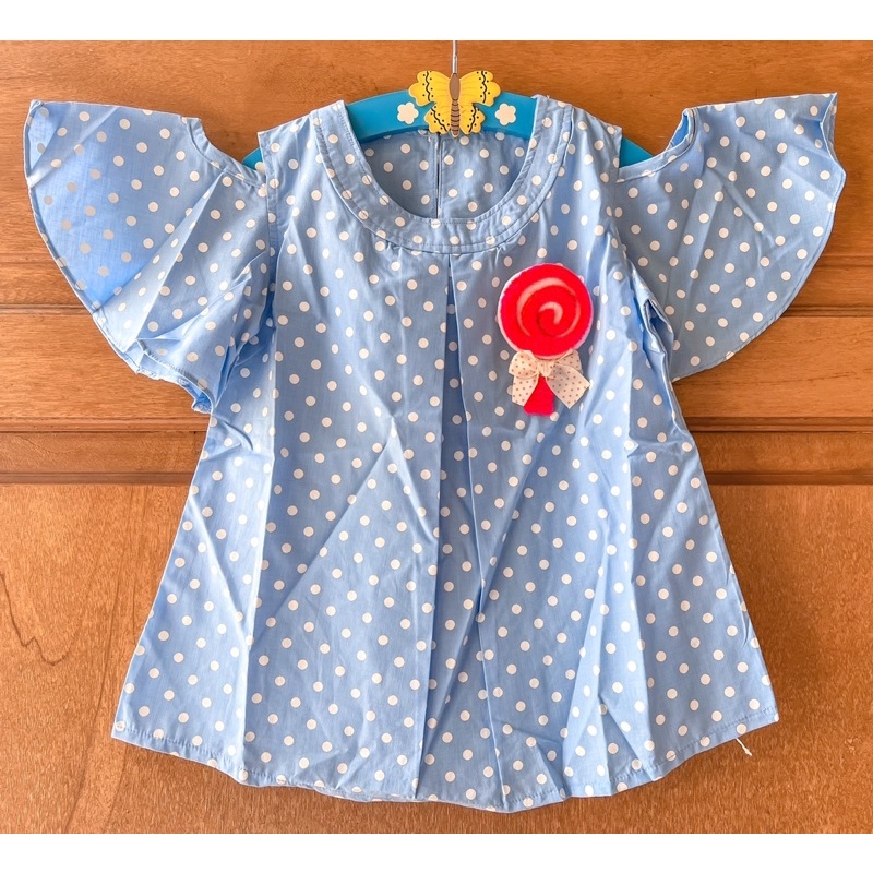 Atasan Sabrina Anak Perempuan / Baju anak perempuan /baju anak cewek