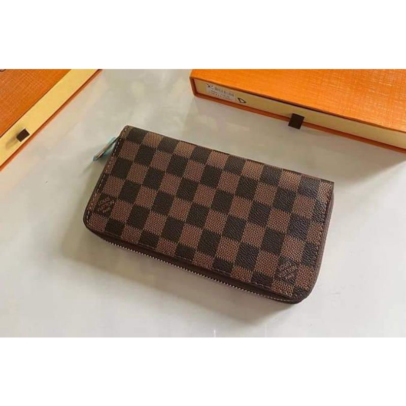 NEW ITEM dompet lv panjang 1 sleting free box / dompet uang / dompet kartu