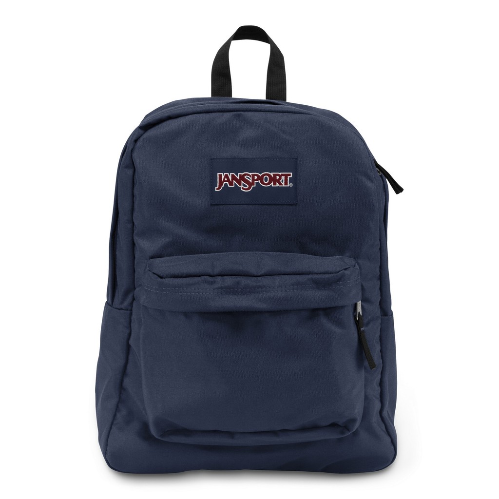  Tas  Ransel  JanSport  Superbreak Navy Shopee Indonesia