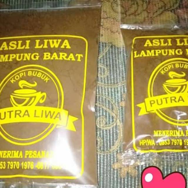 

Kopi robusta original