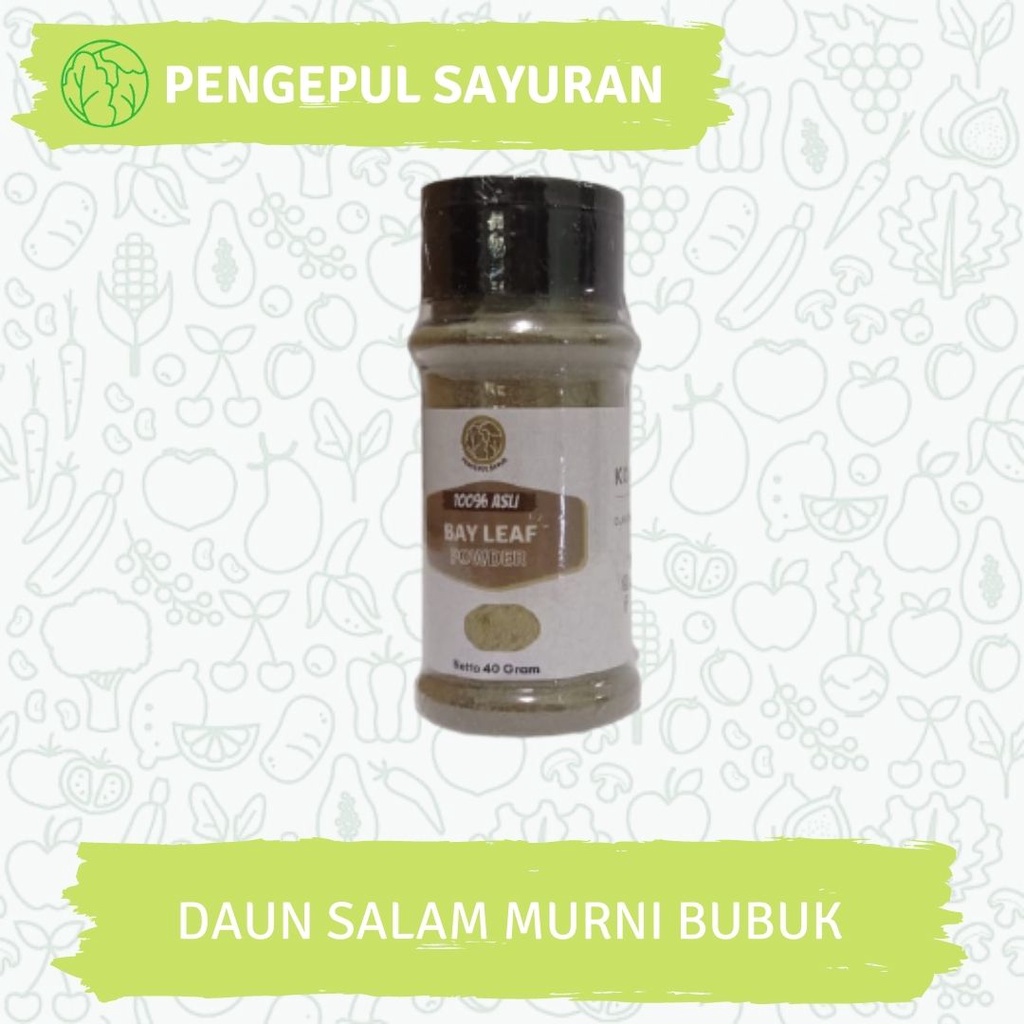

Daun Salam Bubuk Murni Kemasan 40 grm