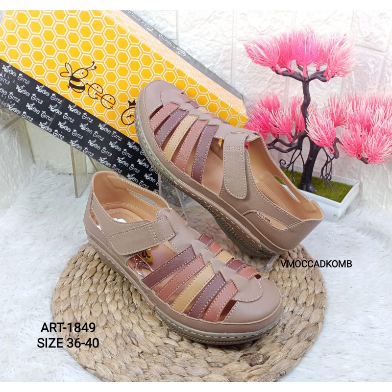 Sepatu tali wanita bee girls 1849