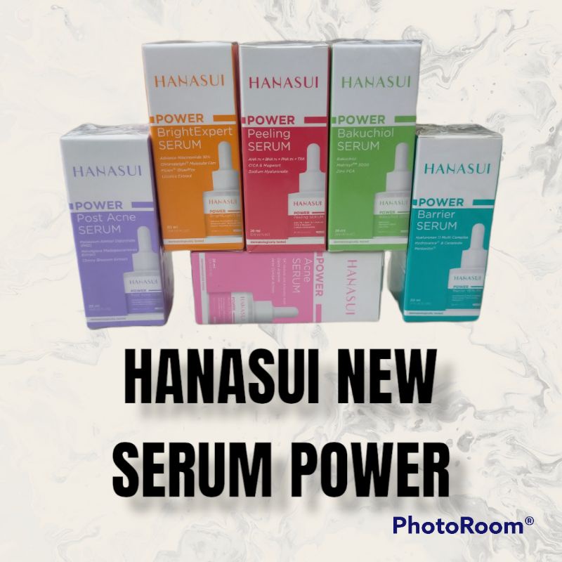 ✨SHASYA✨HANASUI POWER SERUM ALL VARIANT NEW FORMULA BEST SELLER PRODUCT LIMITED EDITION