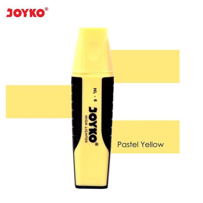 

Highlighter / Penanda Joyko HL-6 / Pastel Yellow Color
