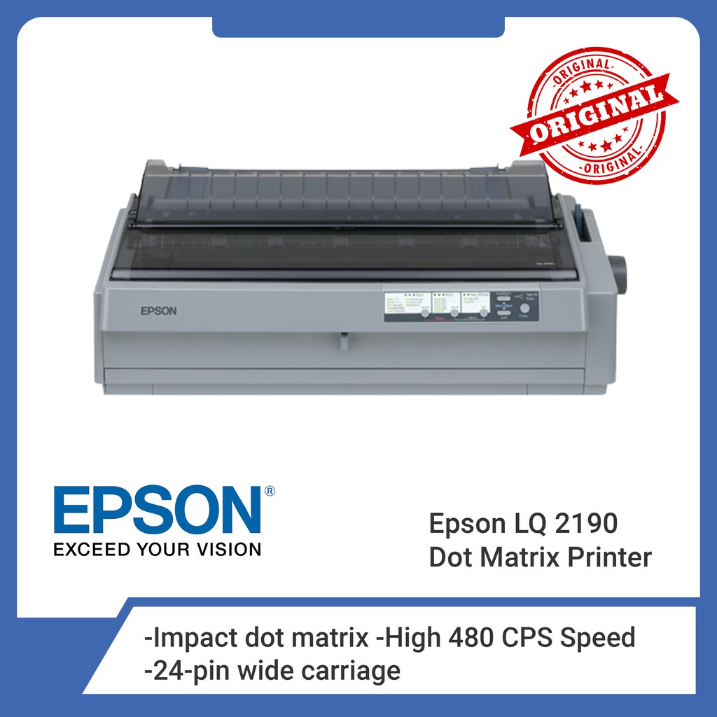 Jual EPSON Printer Dot Matrix LQ 2190 [LQ2190] Indonesia
