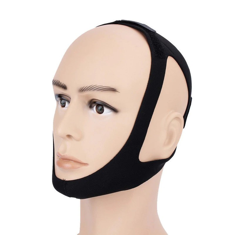 Sabuk Tidur Anti Ngorok Dengkur Ngiler Snoring Solution Chin Strap