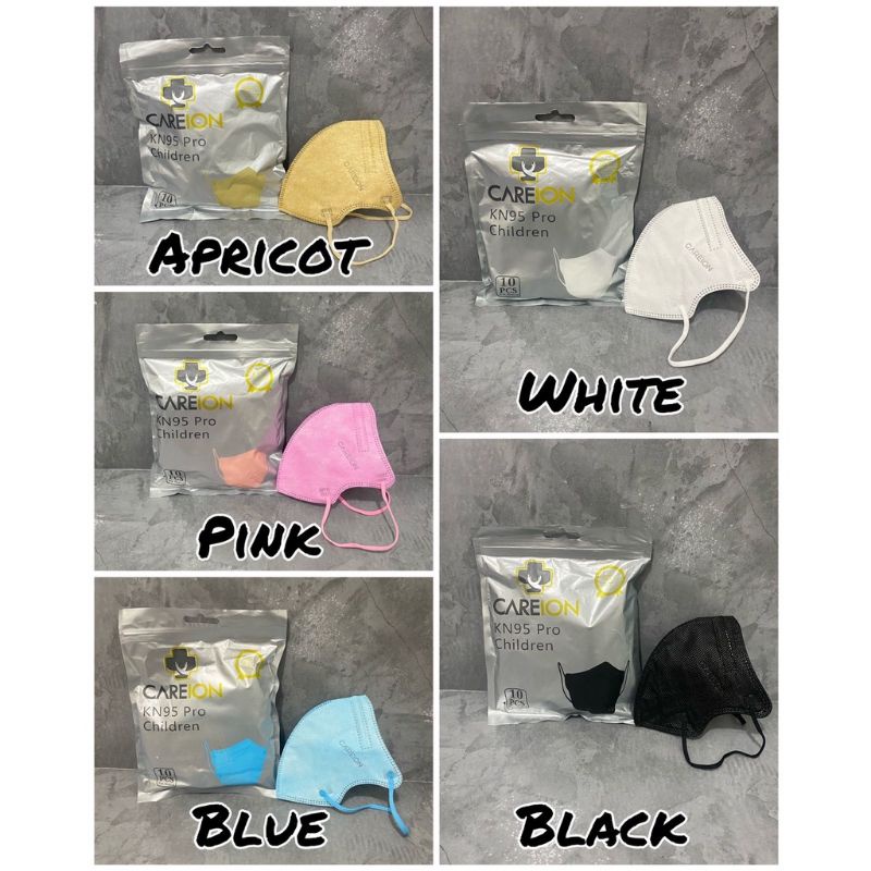 Careion masker KN95 Pro Anak/DB Hybird 5 ply isi 10pcs/pack