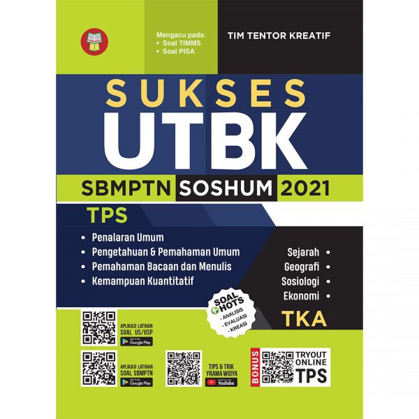 Jual Buku Sukses Utbk Sbmptn Soshum 2021 Sbm Ptn Soshum Edisi