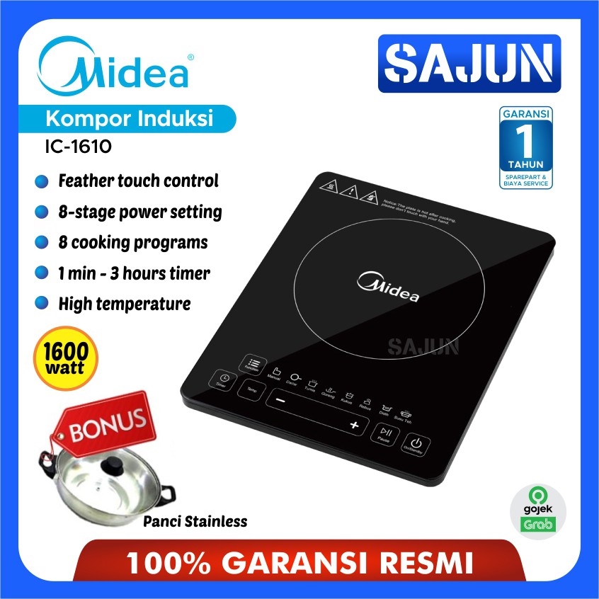 Kompor Induksi Midea IC-1610 - Induction Cooker Midea