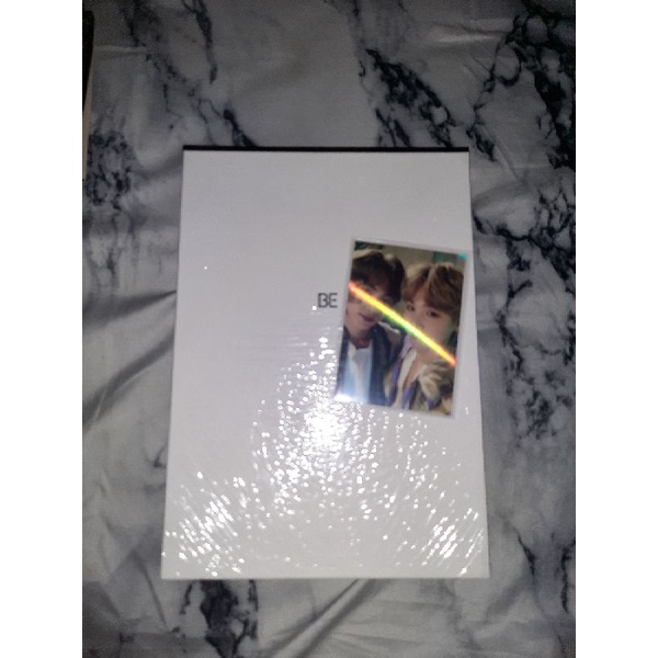 (bundle) be deluxe version album sealed + tihol ticket holder muster yoonjin