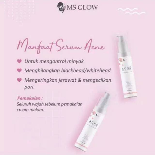 Ms Glow Serum  Acne / Serum Glowing / Serum Acne Ms Glow