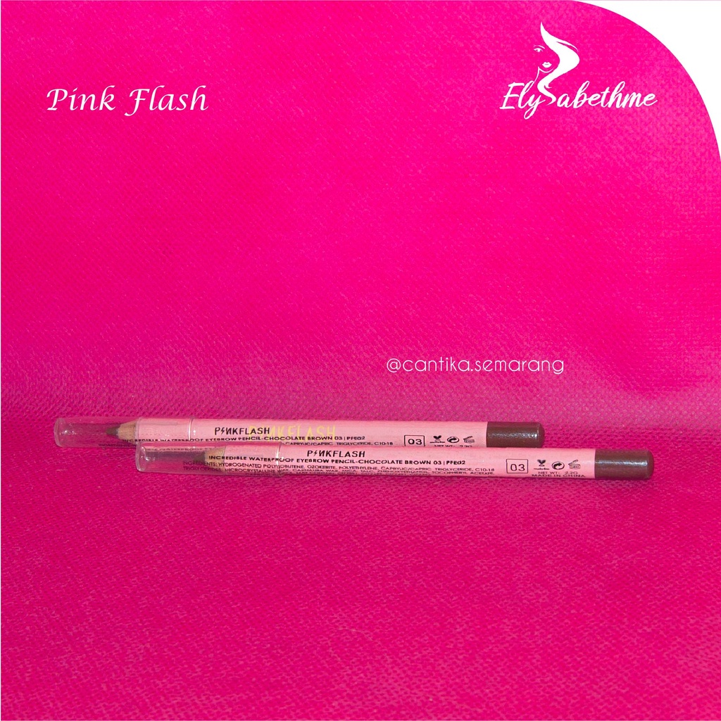 ✿ELYSABETHME✿ PinkFlash pensil Alis eyebrow pencil