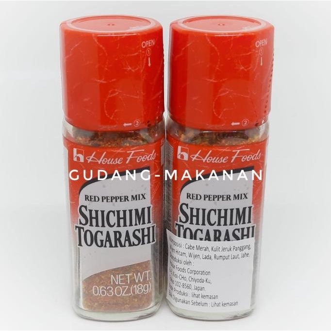 

House Shichimi Togarashi / Cabe Bubuk Campuran Jepang 18gr