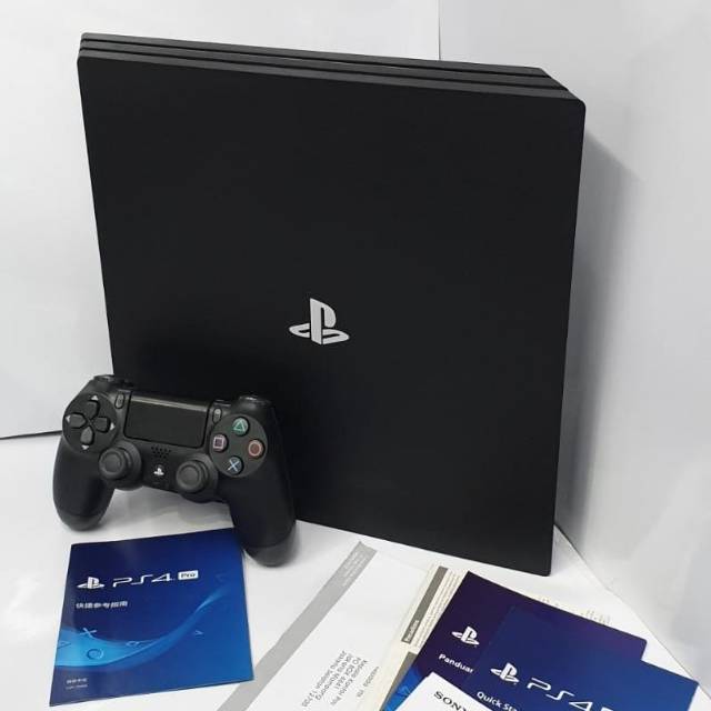 Sony ps4 pro ps 4 pro playstation 4 pro hdd 1 terra free 3 game siap pake offline only mulus