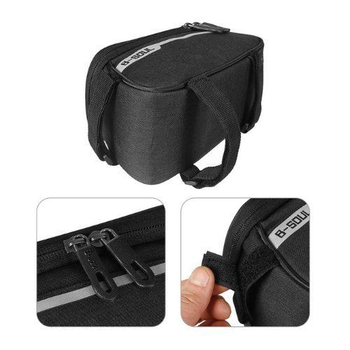 Tas Sepeda Anti Air Bicycle Bag Phone Holder Hitam 115101