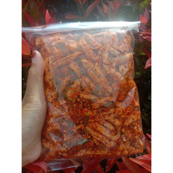 

Basreng Pedas / Baso Ikan Digoreng Pedas