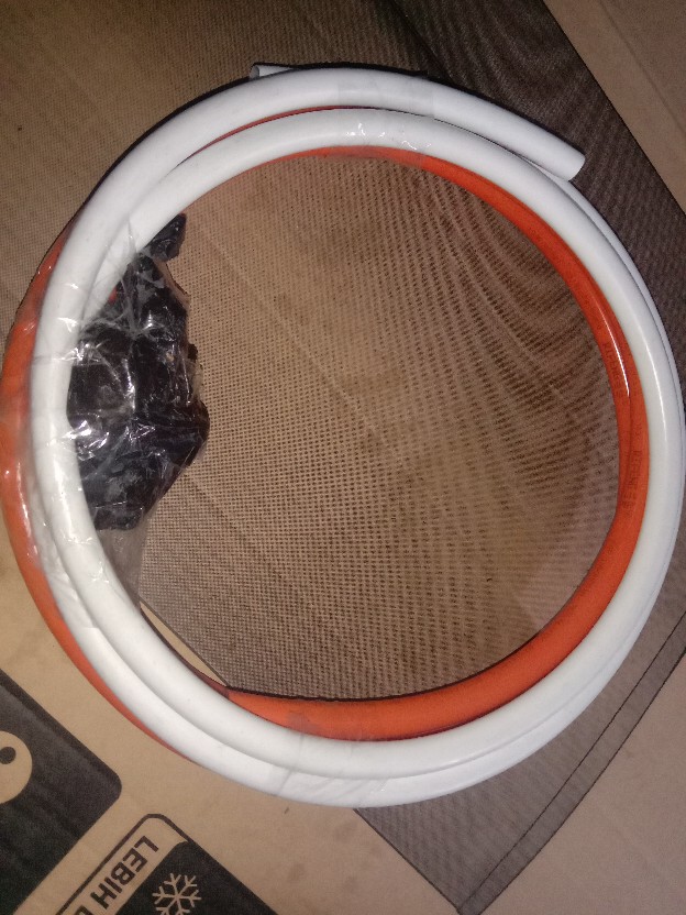 Pipa Air Dingin 1216 1/2inci 3 Lapis General Pipe 3 Layer Pipa Putih Model Rifeng Pipa Dekor Lampu