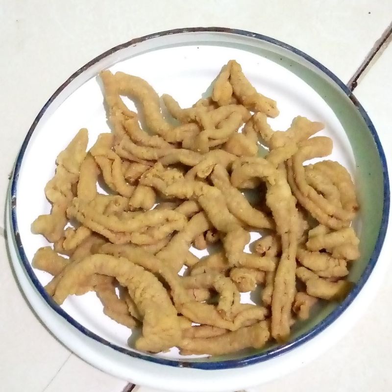 

KERIPIK USUS (USUS KRISPI) KEMASAN PAUCH 125g