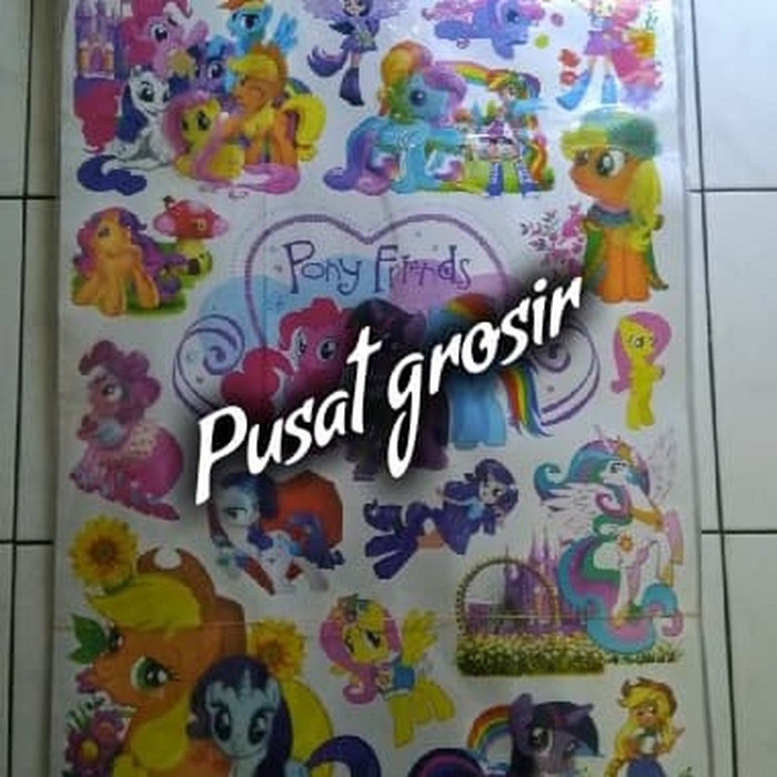 Langsung Order Wall Stiker 5D / Room Decor / Stiker Dinding 90 x 60 Cm terbaik