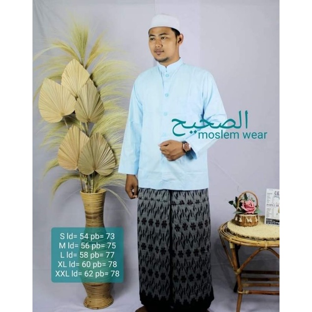 GROSIR Baju Koko As Shahih Polos Lengan Panjang Saku Samping Bahan Mengkilap Kokoh Haibah Habaib Habib Ammu Original Collection Pria Dewasa Terbaru Taqwa Kazimi El rumi Al mia Murah Putih Hitam Atasan Muslim Pria Fasion Pakaian Muslim Pria Tangan Panjang-Telor Asin