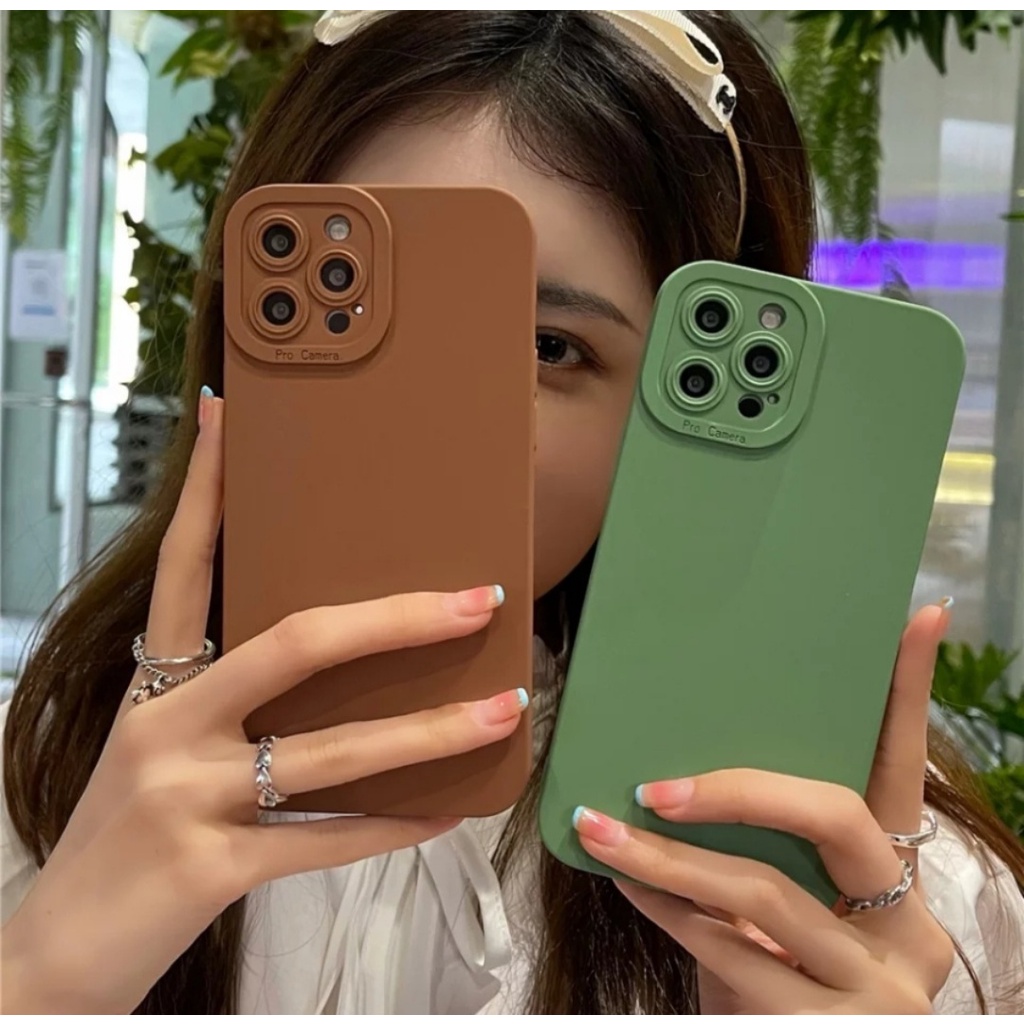 Oppo A76 A36 A16 A16S A15 A15S A55 5G A55 4G A74 5G A74 4G A95 4G A54 REALME 9i Softcase Procamera Silicon Warna