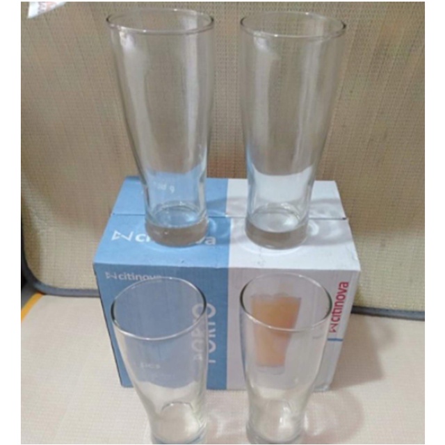 Gelas Jus  / Gelas kaca tinggi / Gelas tinggi porto citinova 380ml 6pcs