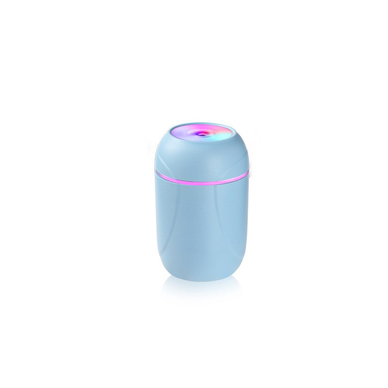 Air Aroma Mini Humidifier / Aromatherapy Purifier Diffuser Free 1 Oil Essential-A Blue Humidifier