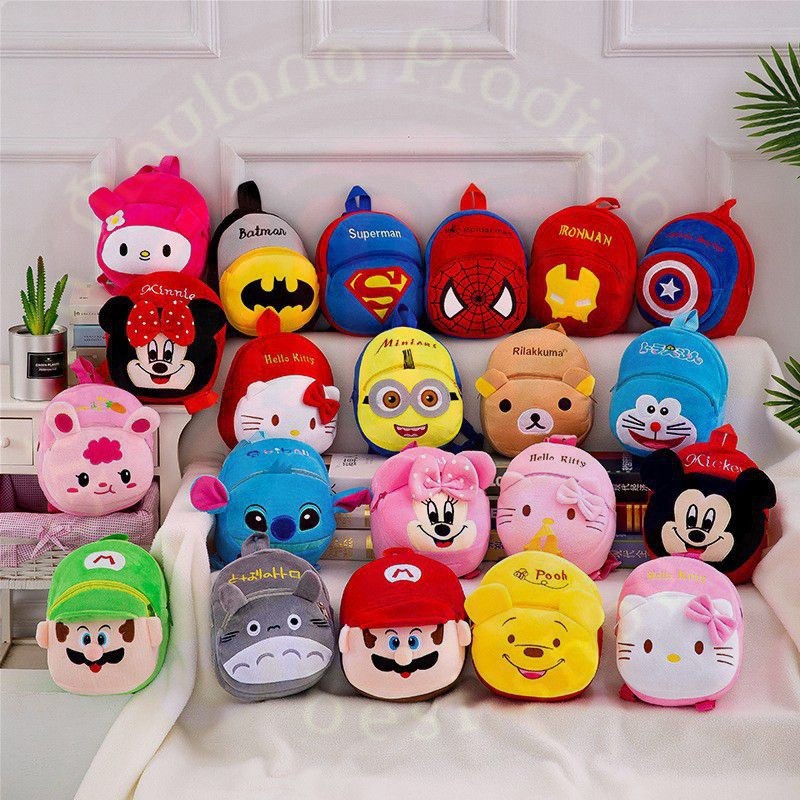 Harga [GMP] Tas Anak Laki Laki Perempuan Karakter Motif Kartun Superman
Avanger Doraemon Micky Minnie PAUD TK