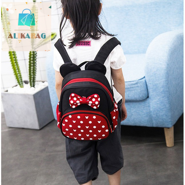 ALIKA BAG - Tas Ransel Backpack Anak Sekolah TK/SD Karakter Kartun