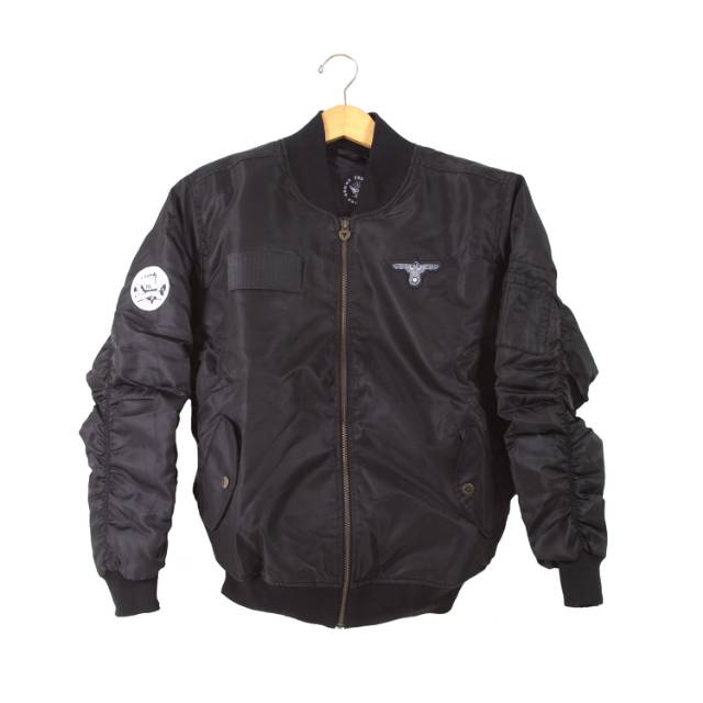 Jaket bomber gummo Hitam Original