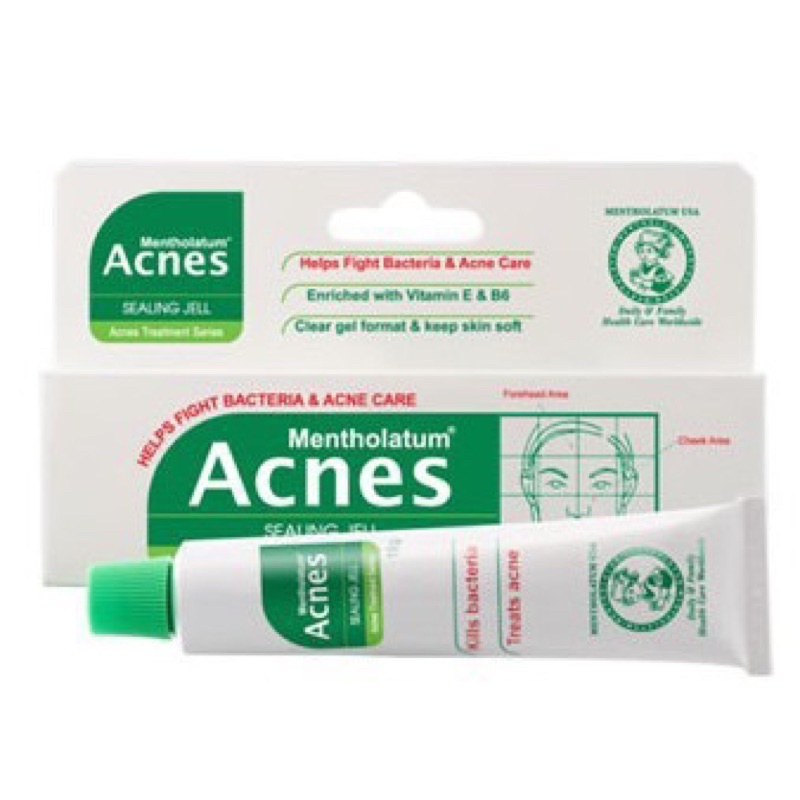 (BPOM) ACNES SEALING JELL 9gram - CREAM JERAWAT - SALEP ACNE ACNES SEALING GEL